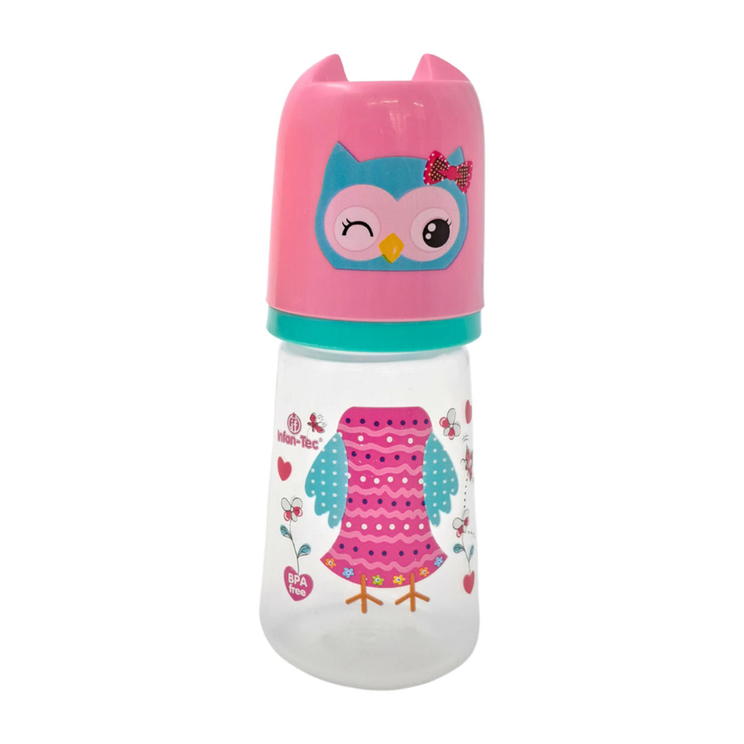 Tetero Infantec 0m+ 4 onzas /125 ml Rosado - Cascanueces