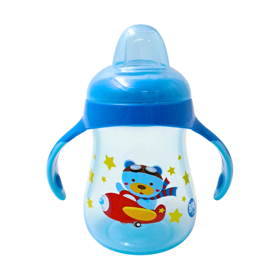 Vaso de Pico Suave Infantec 6m+ Azul - Cascanueces