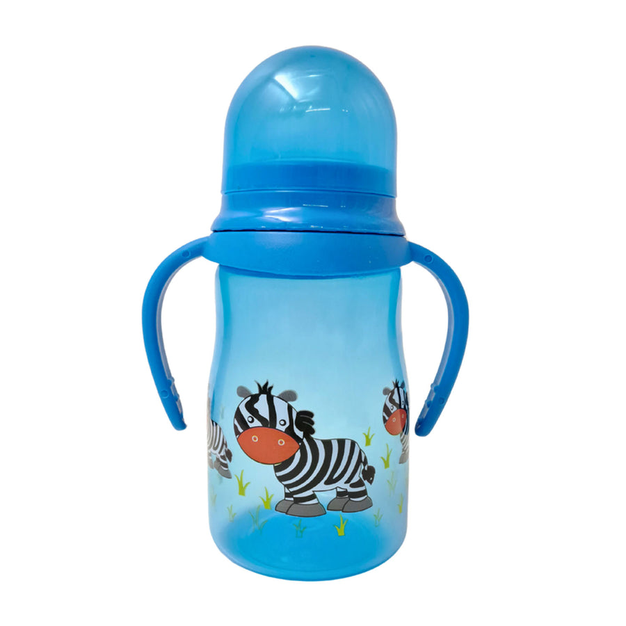 Vaso con Agarradera Infantec 6m+ Azul - Cascanueces